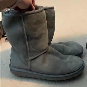 Grey UGG Classic Boots